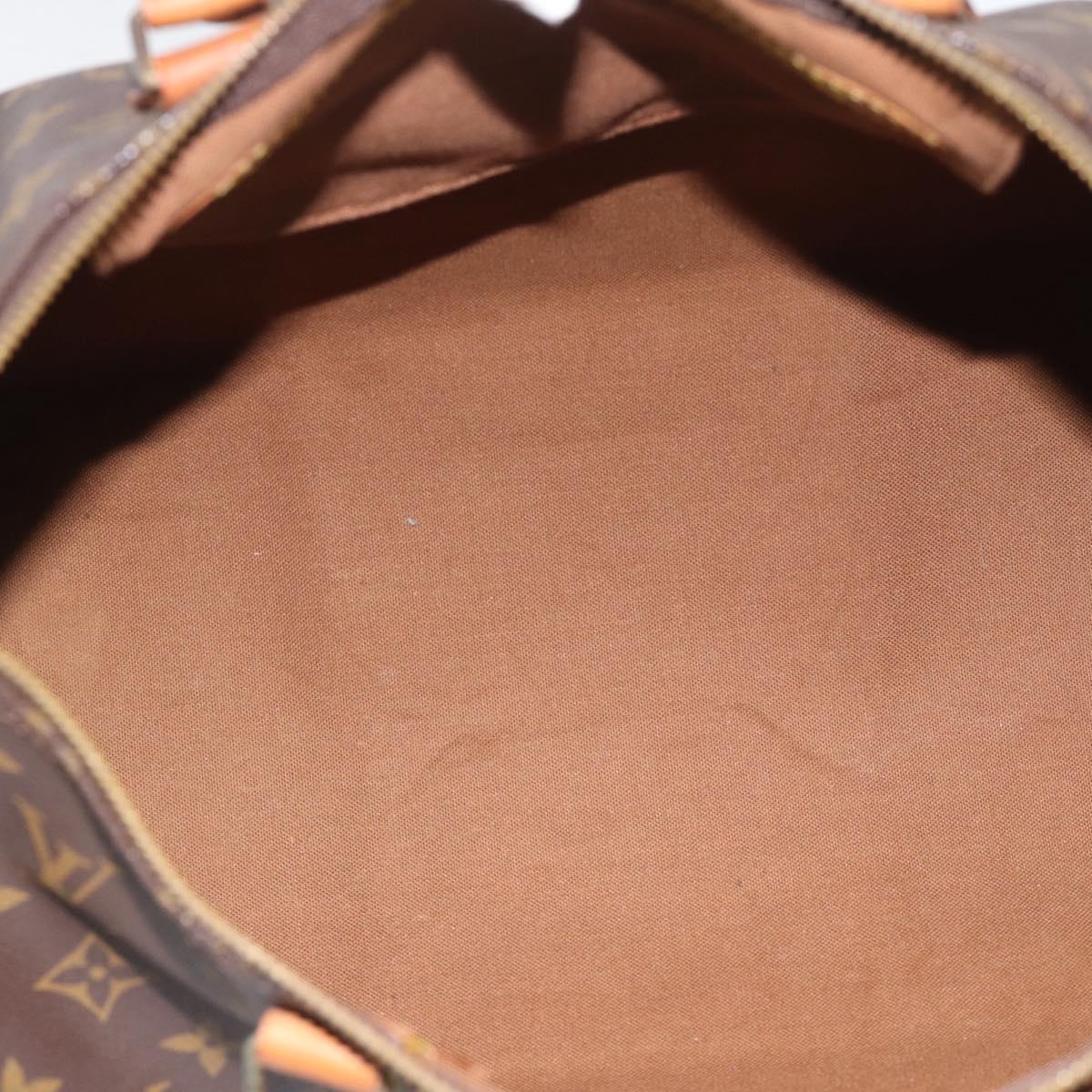 LOUIS VUITTON Monogram Speedy 35 Hand Bag M41524 LV Auth 192510