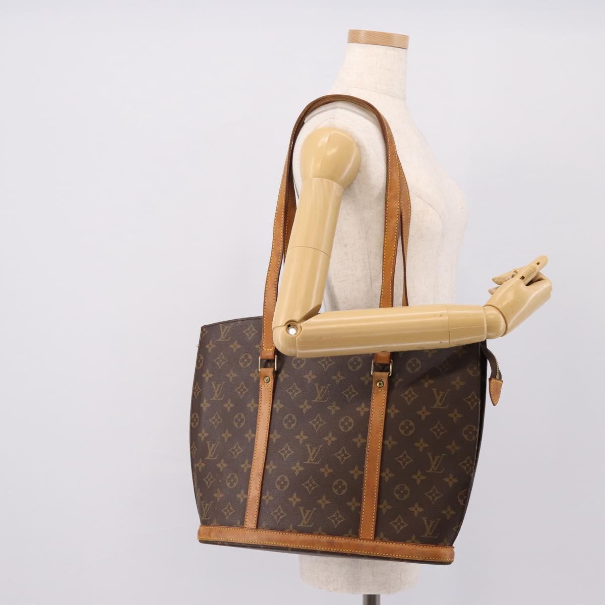 LOUIS VUITTON Monogram Babylone Tote Bag M51102 LV Auth 192511