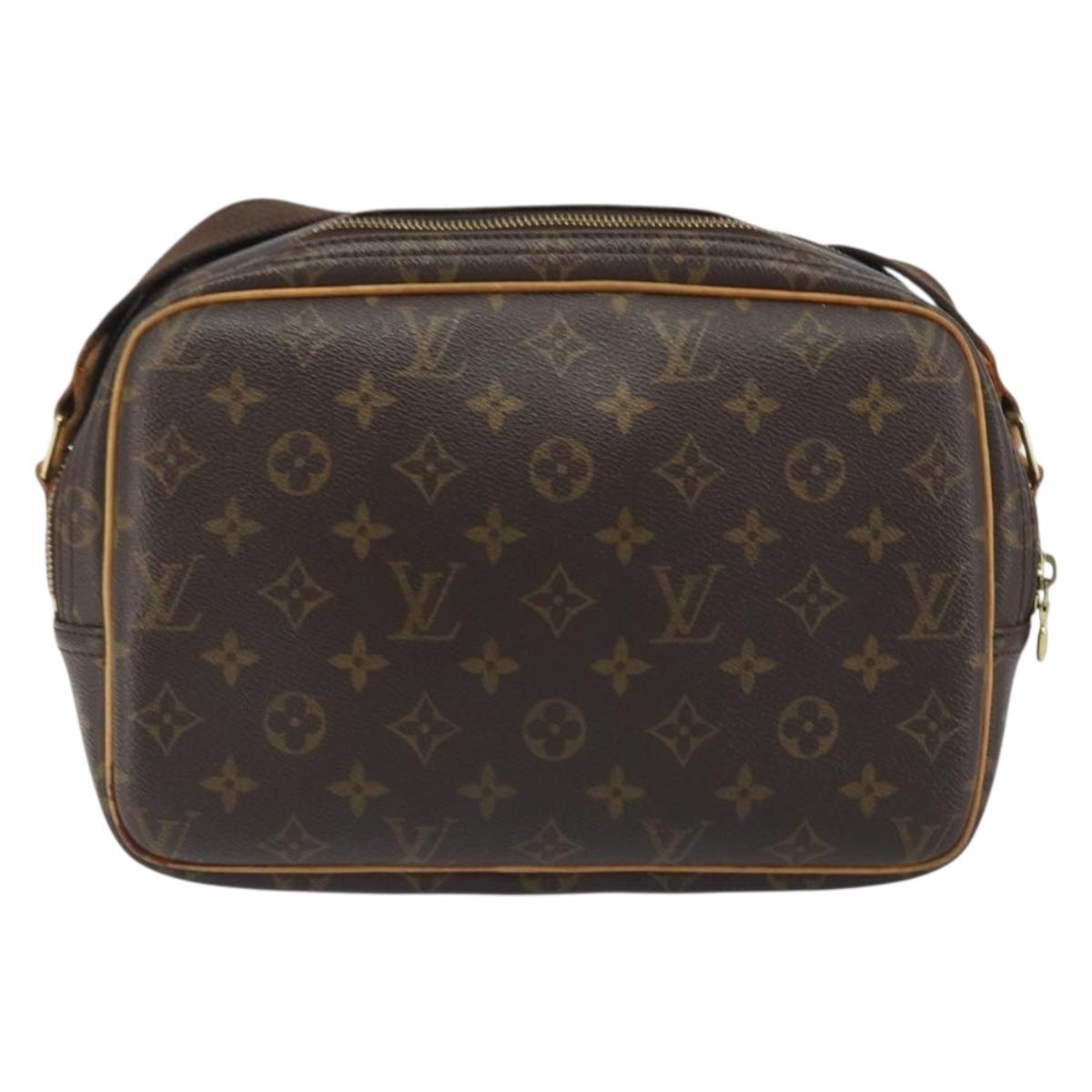 LOUIS VUITTON Monogram Reporter PM Shoulder Bag M45254 LV Auth 192513