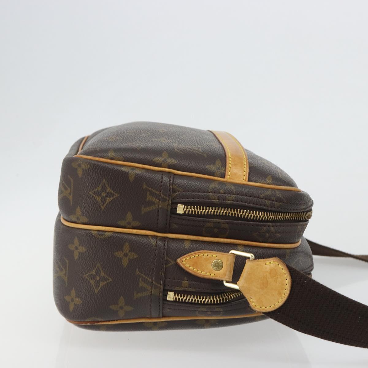 LOUIS VUITTON Monogram Reporter PM Shoulder Bag M45254 LV Auth 192513