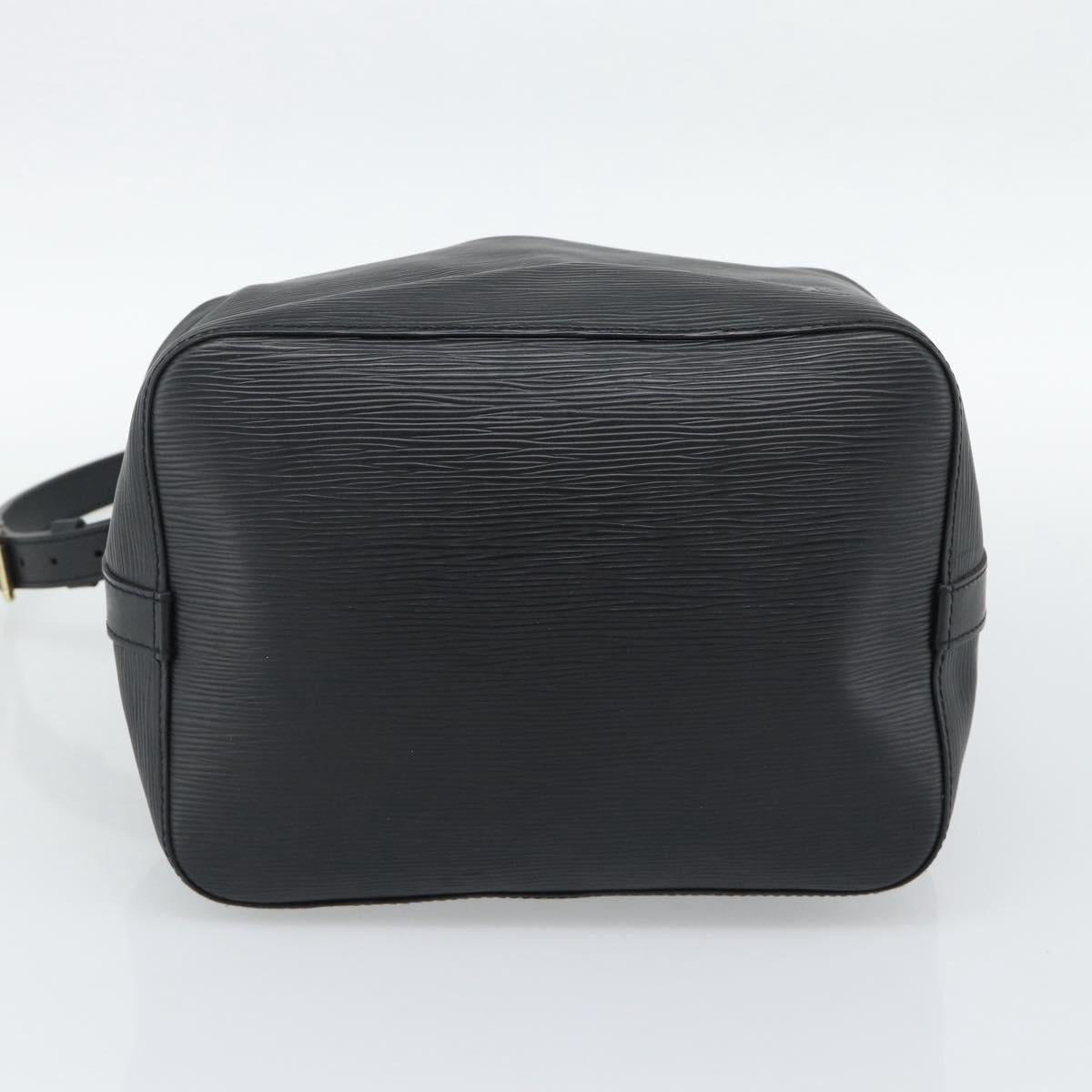 LOUIS VUITTON Epi Petit Noe Shoulder Bag Black M44102 LV Auth 192515