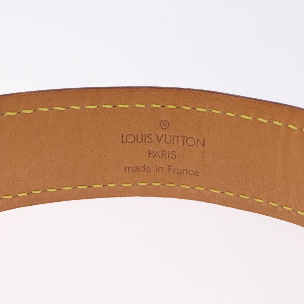 LOUIS VUITTON Monogram Cory Baxter MM Dog Leash M80340 LV Auth 192519