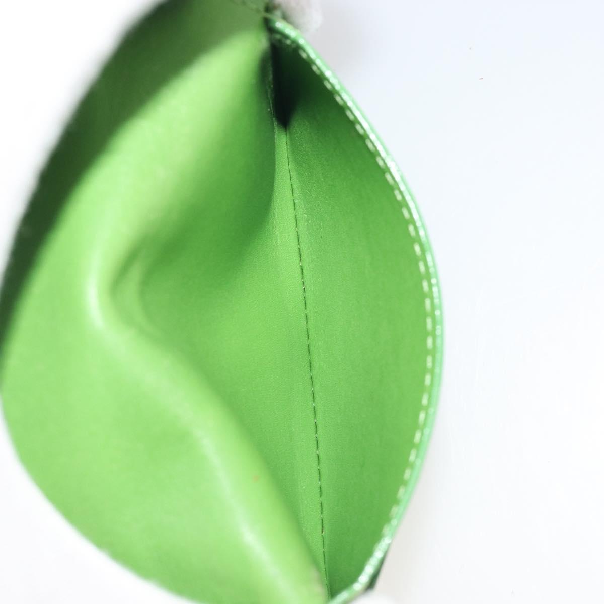 LOUIS VUITTON Monogram Vernis Ludlow Coin Purse Vert Tonic M93631 LV Auth 192520