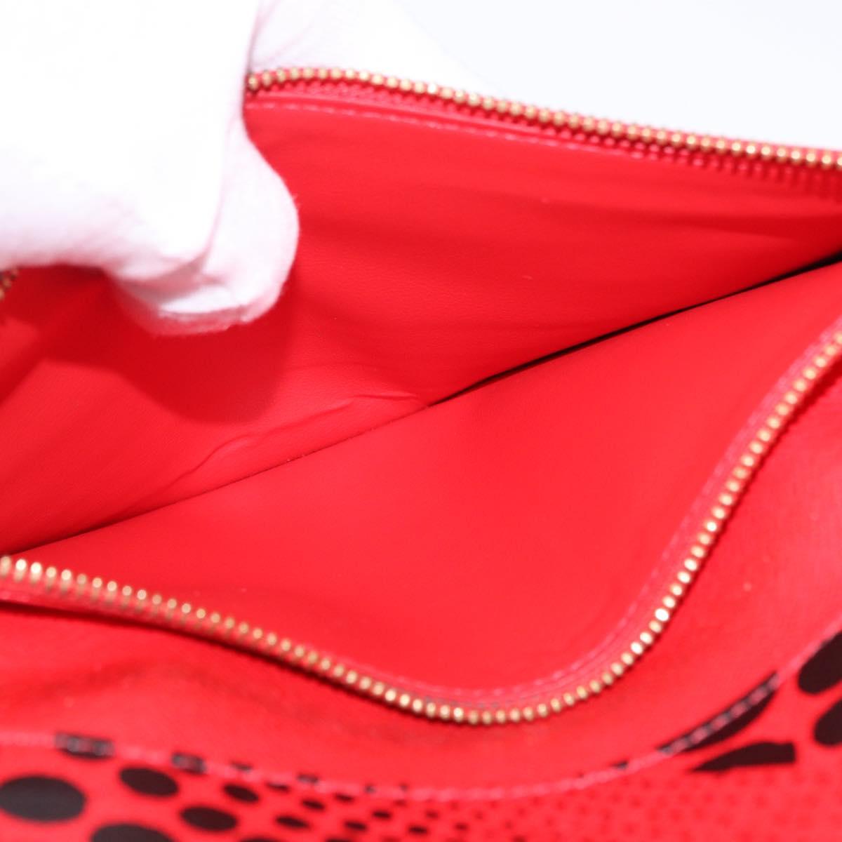 LOUIS VUITTON Monogram PortefeuilleInsolite Long Wallet Rouge M60454 Auth 192548