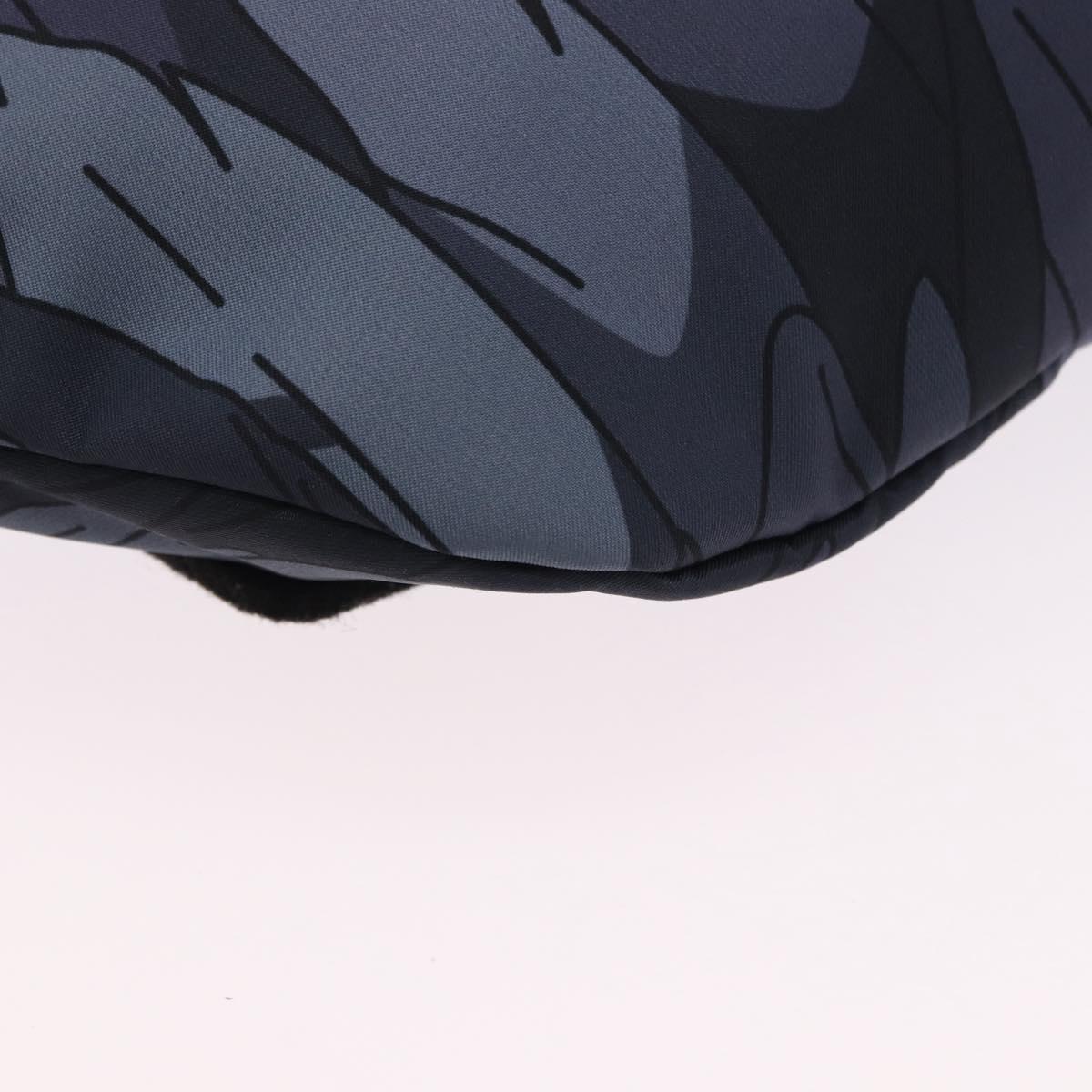 LOEWE LOEWE ~ Studio Ghibli Howl Bum Bag Nylon Black Gray Auth 192555SM