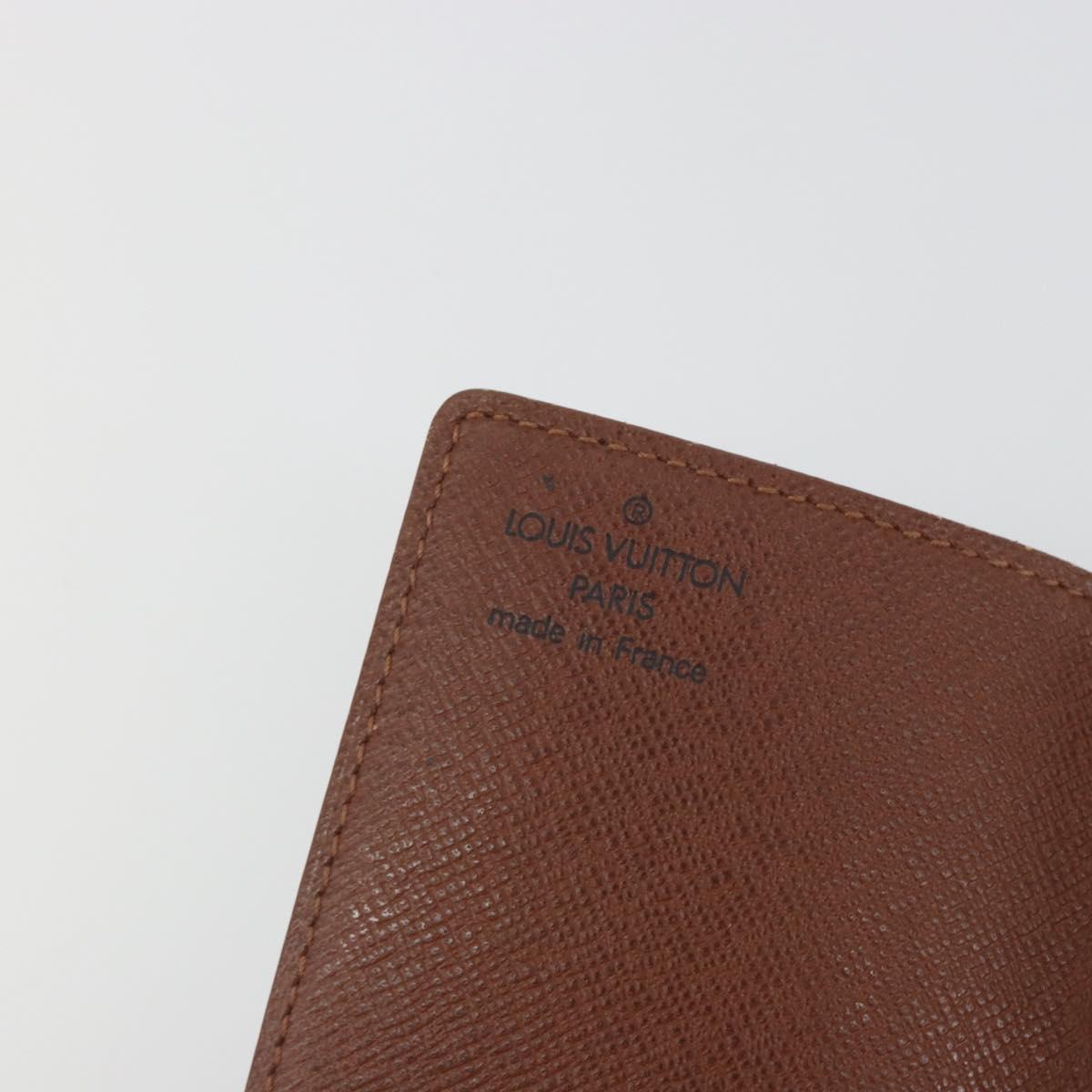 LOUIS VUITTON Monogram Porto Cartes Crdit Pression Card Case M60937 Auth 192559