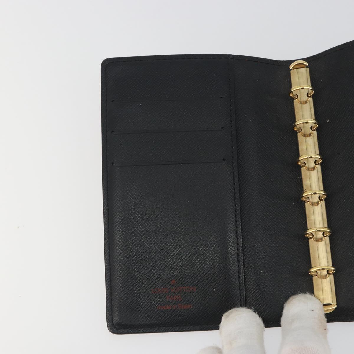 LOUIS VUITTON Epi Agenda PM Day Planner Cover Red R20057 LV Auth 192601