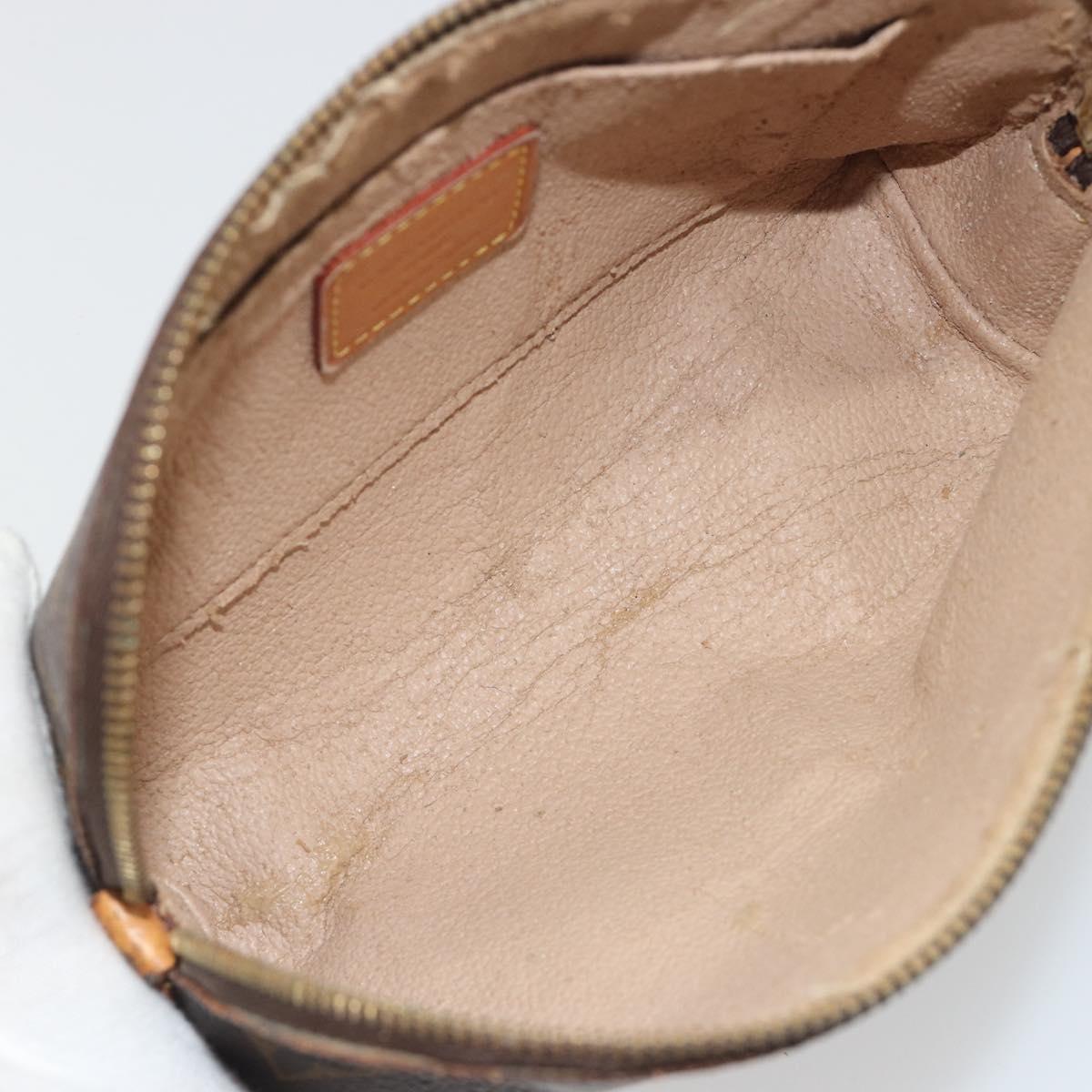 LOUIS VUITTON Monogram Pochette Cosmetic PM Pouch M43998 LV Auth 192605