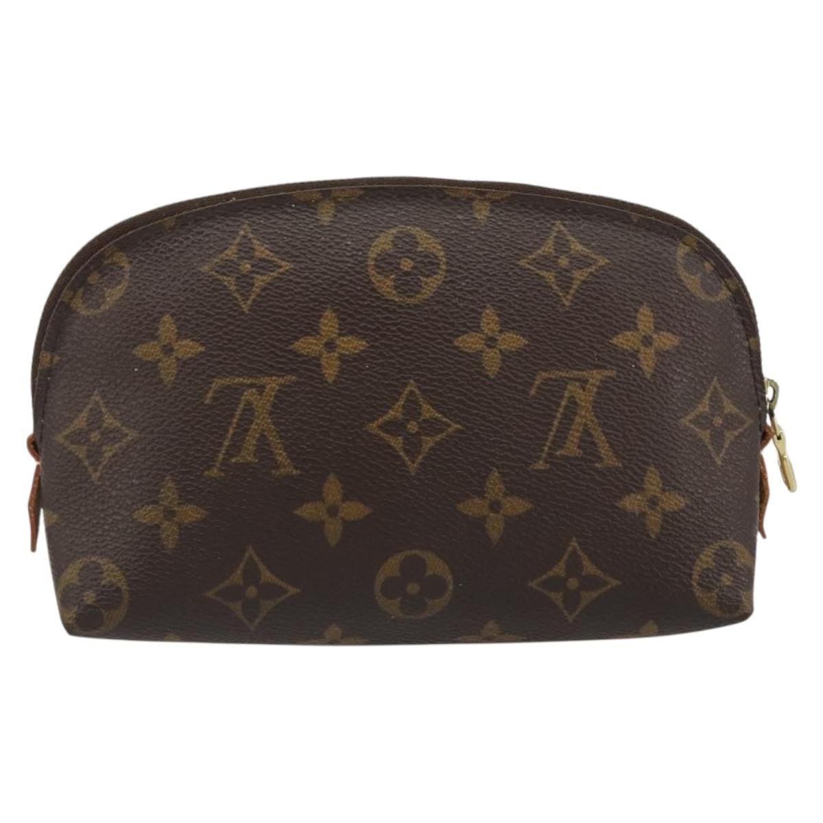 LOUIS VUITTON Monogram Pochette Cosmetic PM Pouch M43998 LV Auth 192605