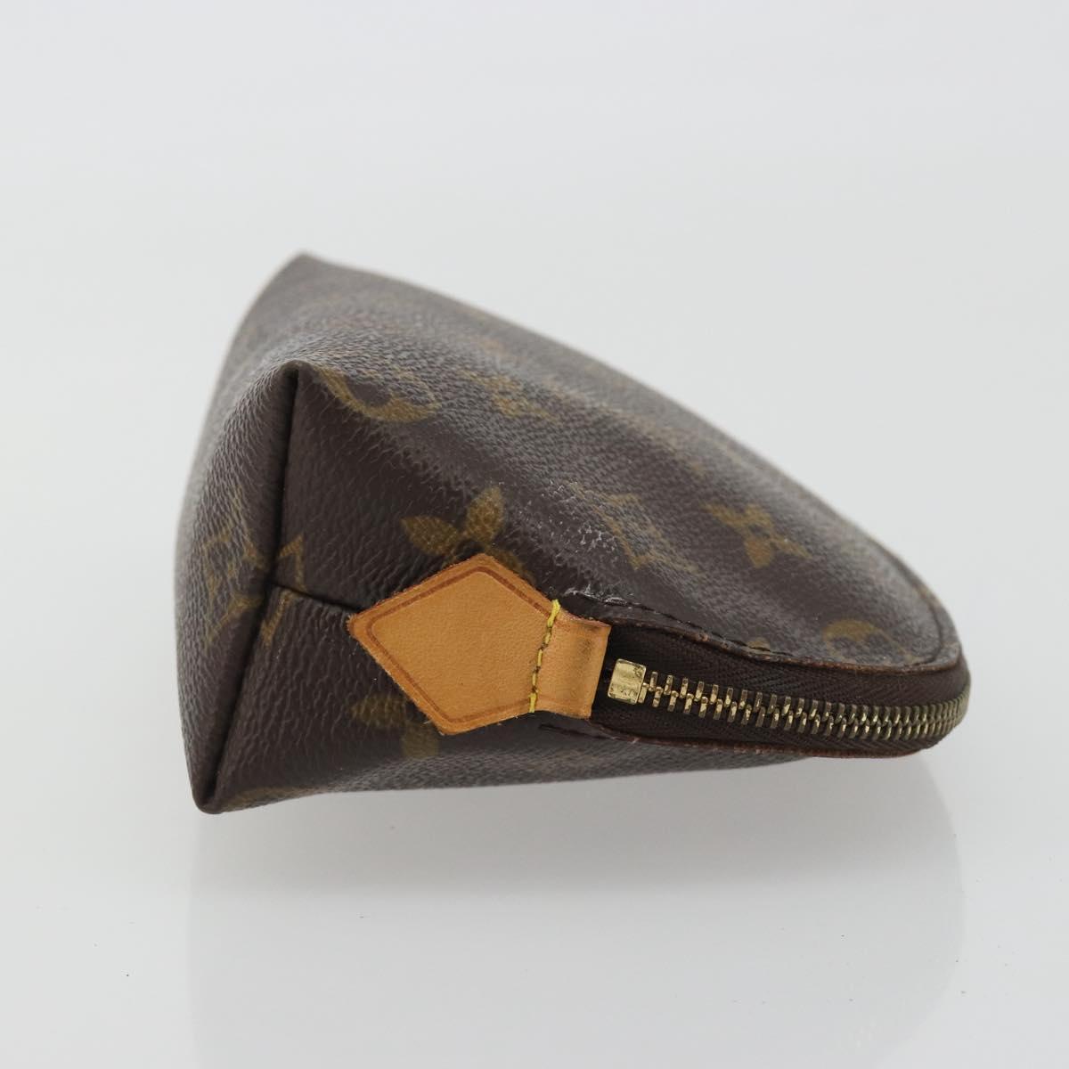 LOUIS VUITTON Monogram Pochette Cosmetic PM Pouch M43998 LV Auth 192605