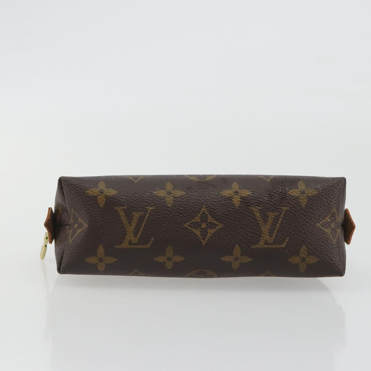 LOUIS VUITTON Monogram Pochette Cosmetic PM Pouch M43998 LV Auth 192605