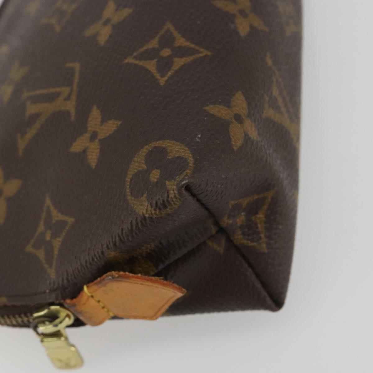 LOUIS VUITTON Monogram Pochette Cosmetic PM Pouch M43998 LV Auth 192605