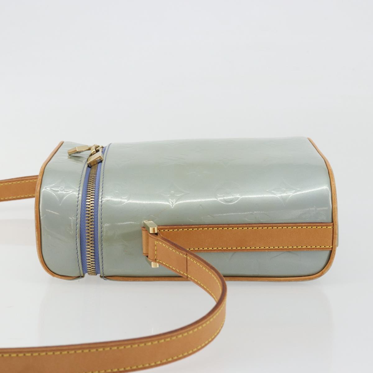 LOUIS VUITTON Monogram Vernis Sullivan Vertical Bag Lavande M91258 Auth 192607A
