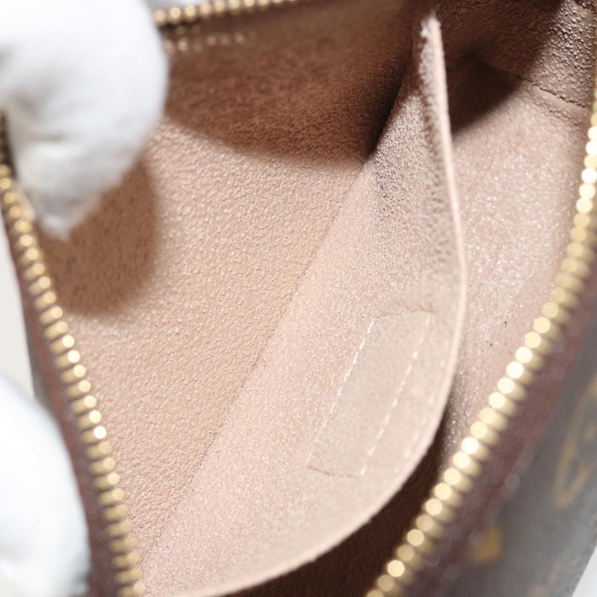 LOUIS VUITTON Monogram Pochette Cosmetic PM Pouch M43998 LV Auth 192609