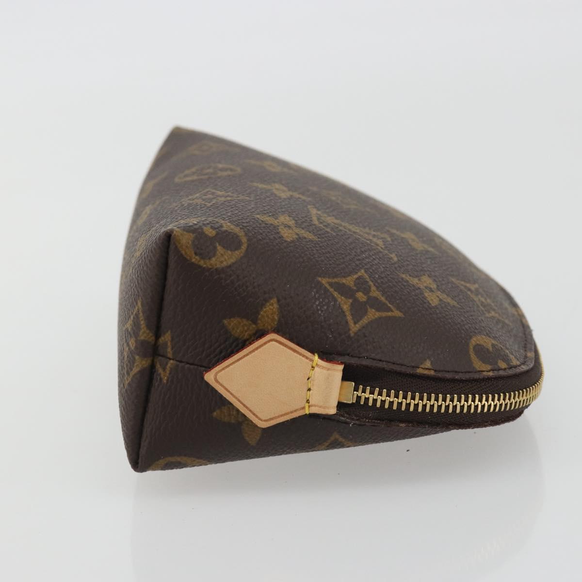 LOUIS VUITTON Monogram Pochette Cosmetic PM Pouch M43998 LV Auth 192609