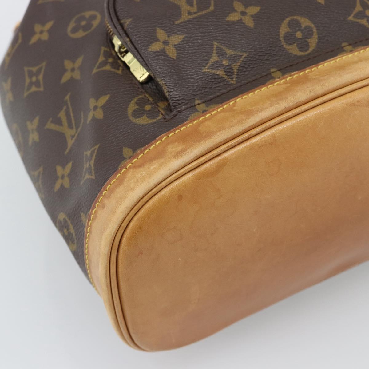 LOUIS VUITTON Monogram Montsouris MM Backpack M51136 LV Auth 192611