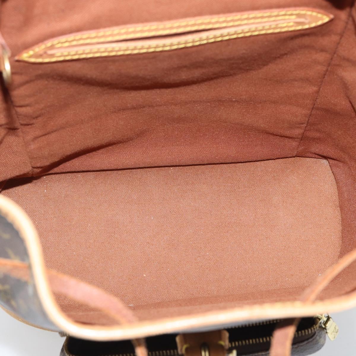 LOUIS VUITTON Monogram Montsouris MM Backpack M51136 LV Auth 192611