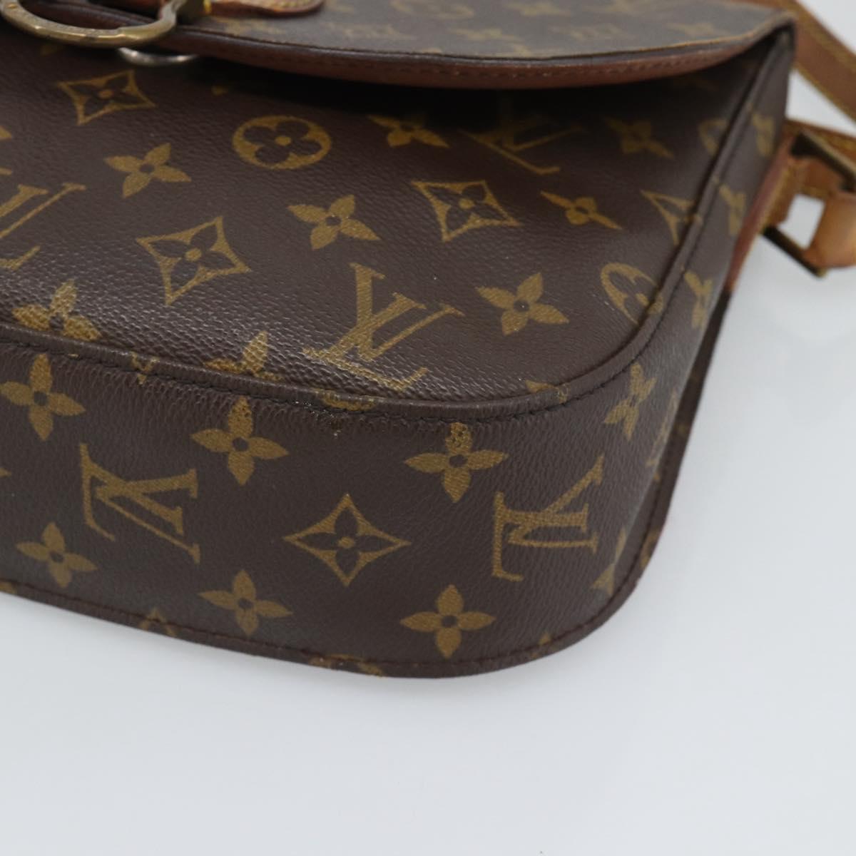 LOUIS VUITTON Monogram Saint Cloud GM Shoulder Bag M51242 LV Auth 192612