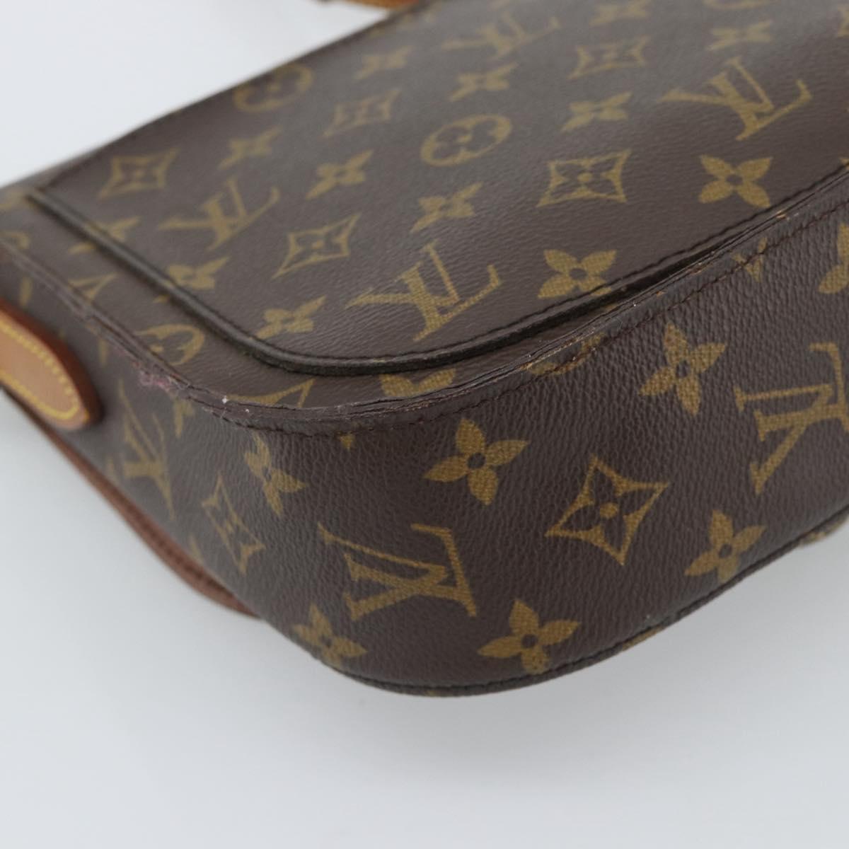 LOUIS VUITTON Monogram Saint Cloud GM Shoulder Bag M51242 LV Auth 192612