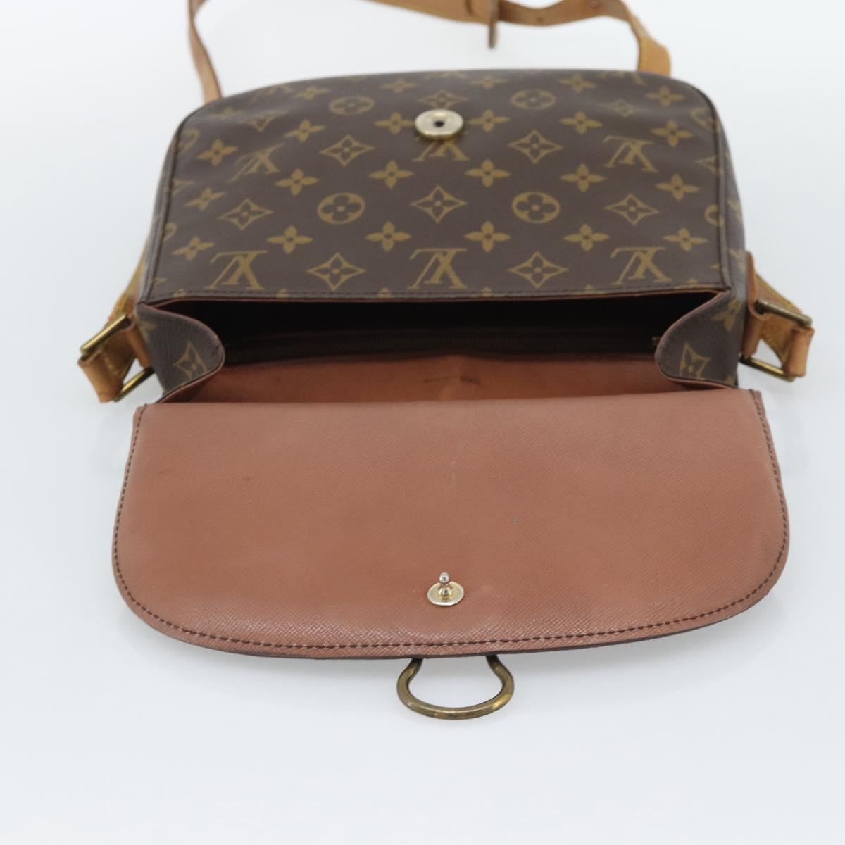 LOUIS VUITTON Monogram Saint Cloud GM Shoulder Bag M51242 LV Auth 192612