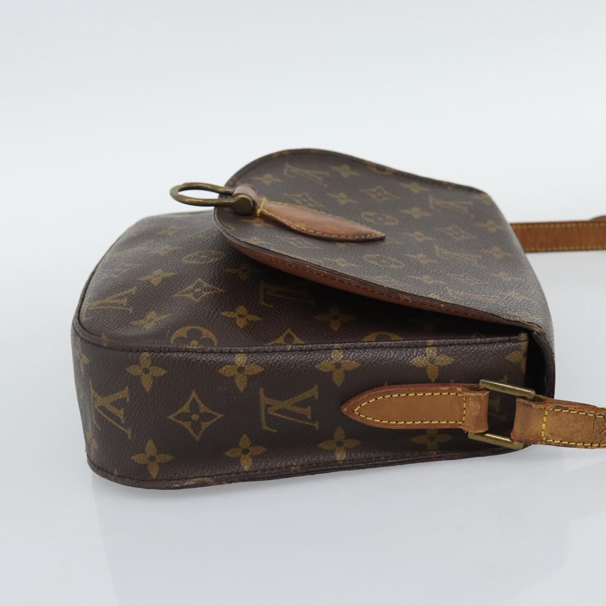 LOUIS VUITTON Monogram Saint Cloud GM Shoulder Bag M51242 LV Auth 192612