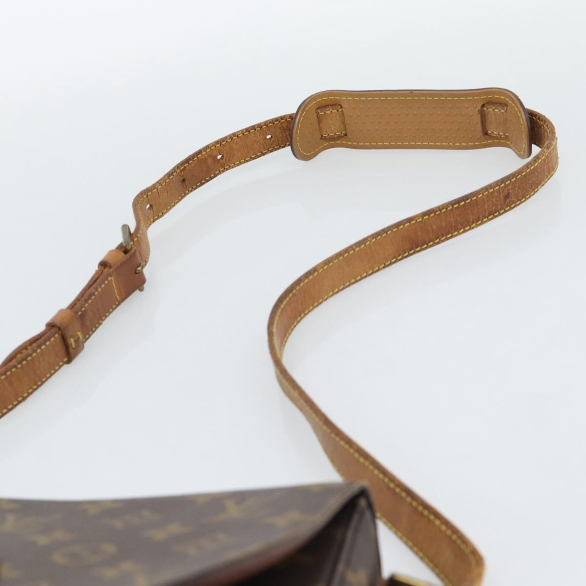 LOUIS VUITTON Monogram Saint Cloud GM Shoulder Bag M51242 LV Auth 192612