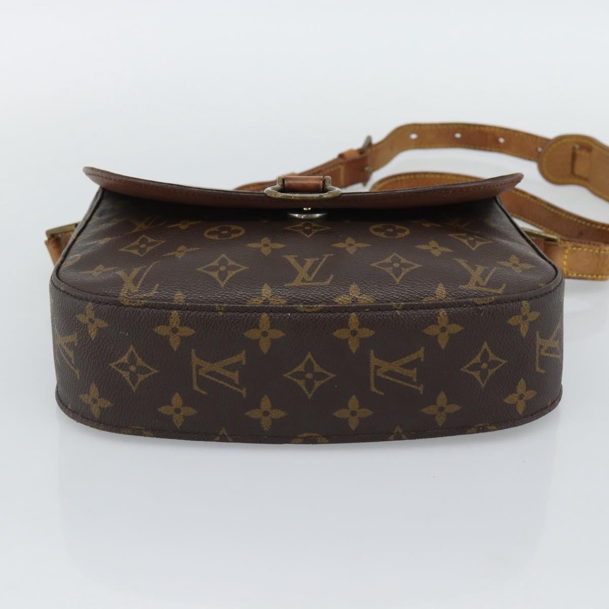 LOUIS VUITTON Monogram Saint Cloud GM Shoulder Bag M51242 LV Auth 192612