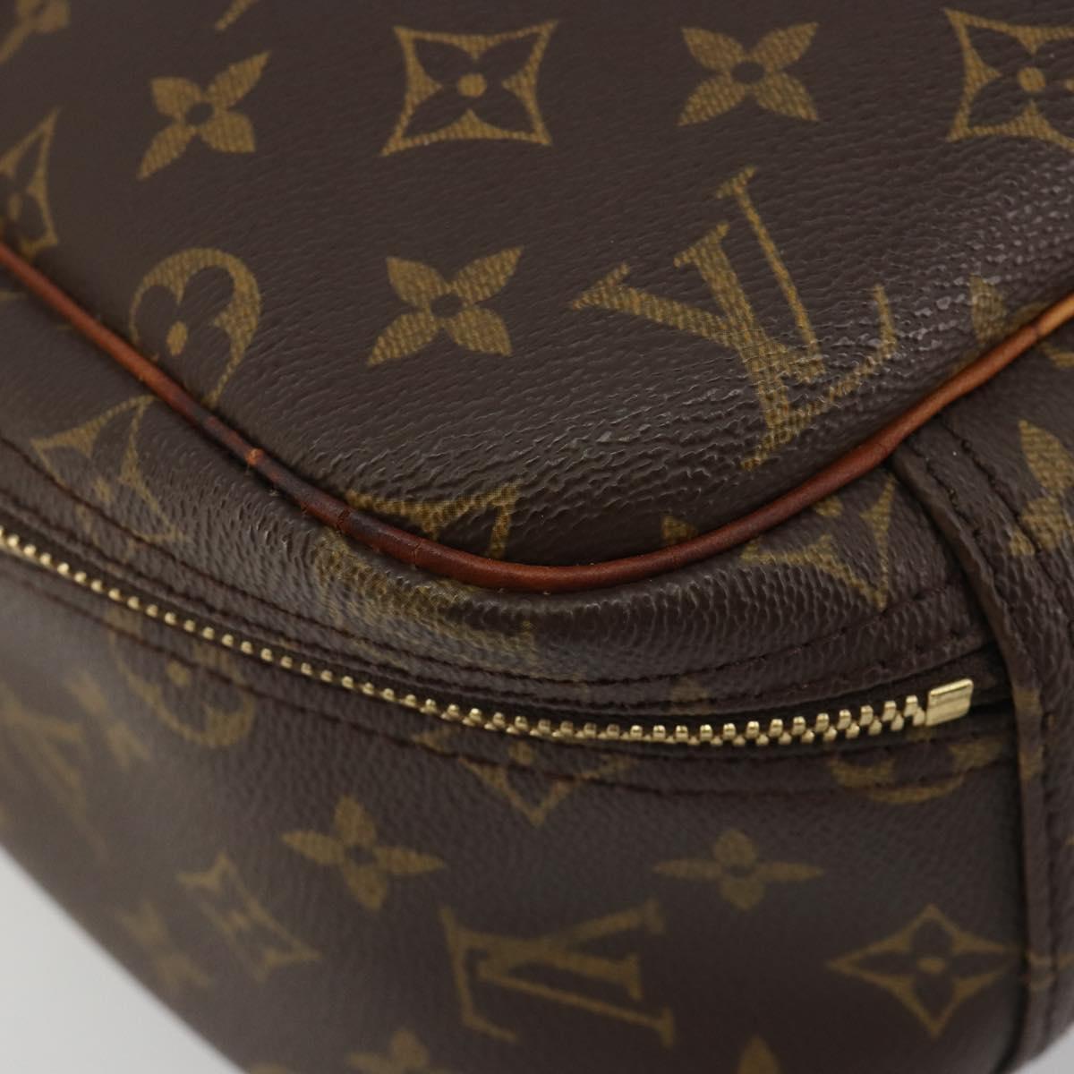 LOUIS VUITTON Monogram Excursion Hand Bag M41450 LV Auth 192626