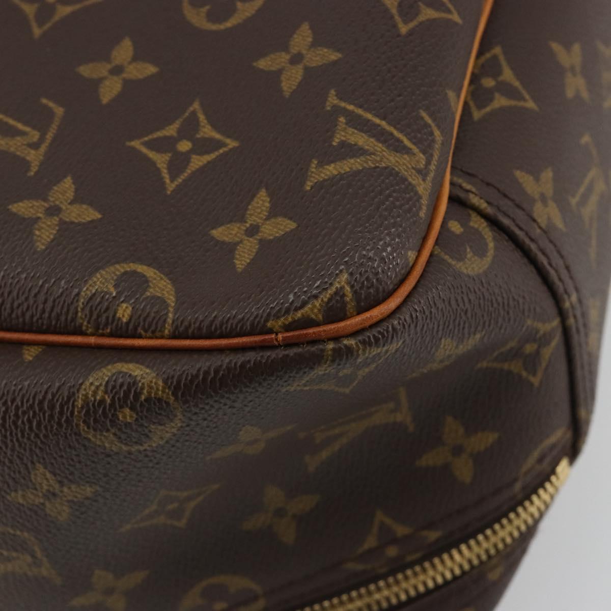 LOUIS VUITTON Monogram Excursion Hand Bag M41450 LV Auth 192626