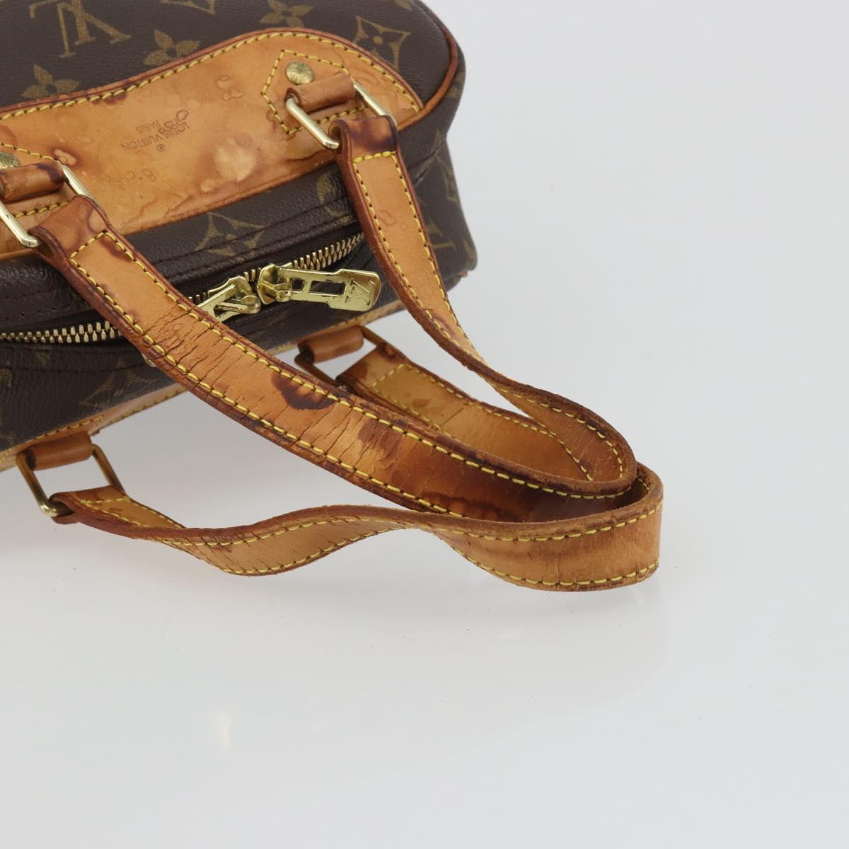 LOUIS VUITTON Monogram Excursion Hand Bag M41450 LV Auth 192626