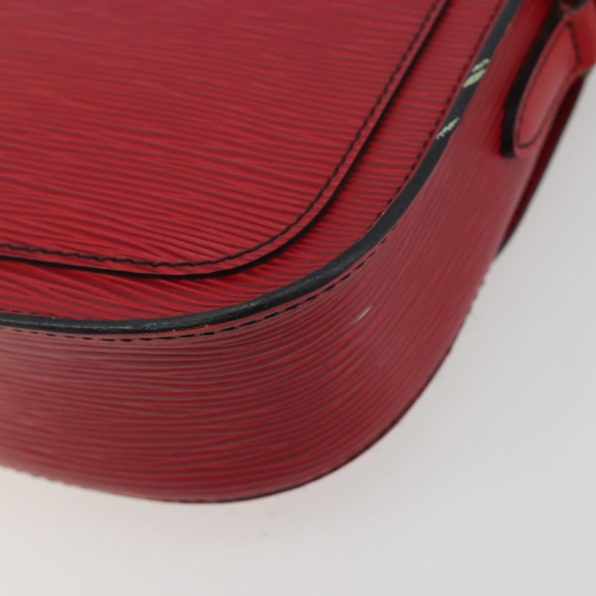 LOUIS VUITTON Epi Saint Cloud PM Shoulder Bag Red M52217 LV Auth 192629