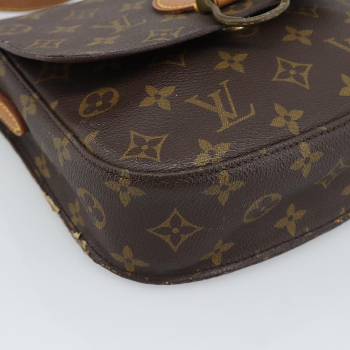 LOUIS VUITTON Monogram Saint Cloud MM Shoulder Bag M51243 LV Auth 192630