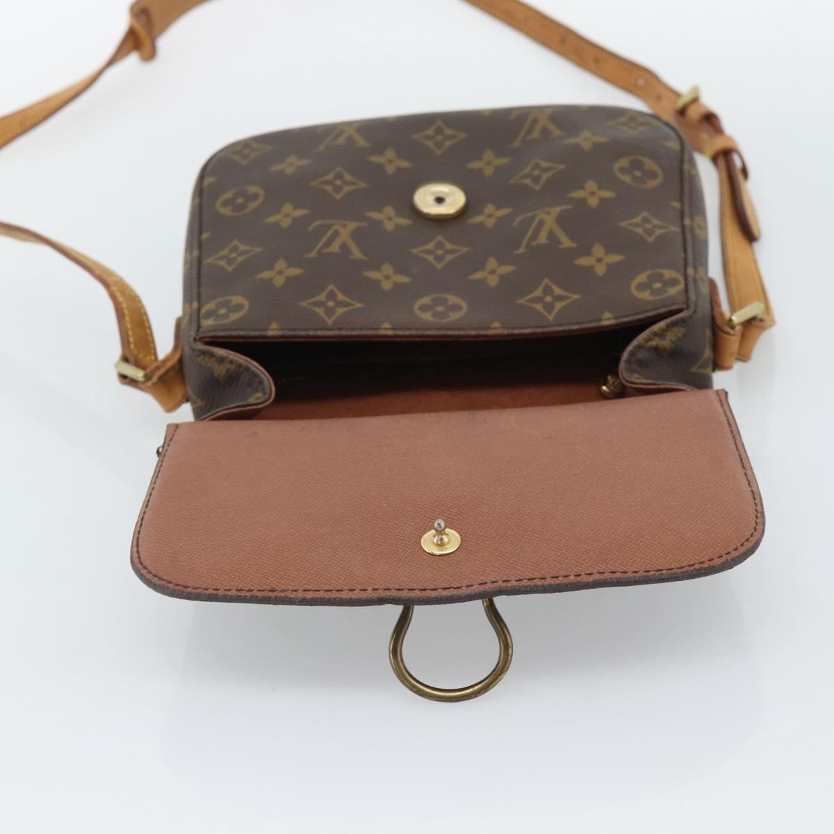 LOUIS VUITTON Monogram Saint Cloud MM Shoulder Bag M51243 LV Auth 192630