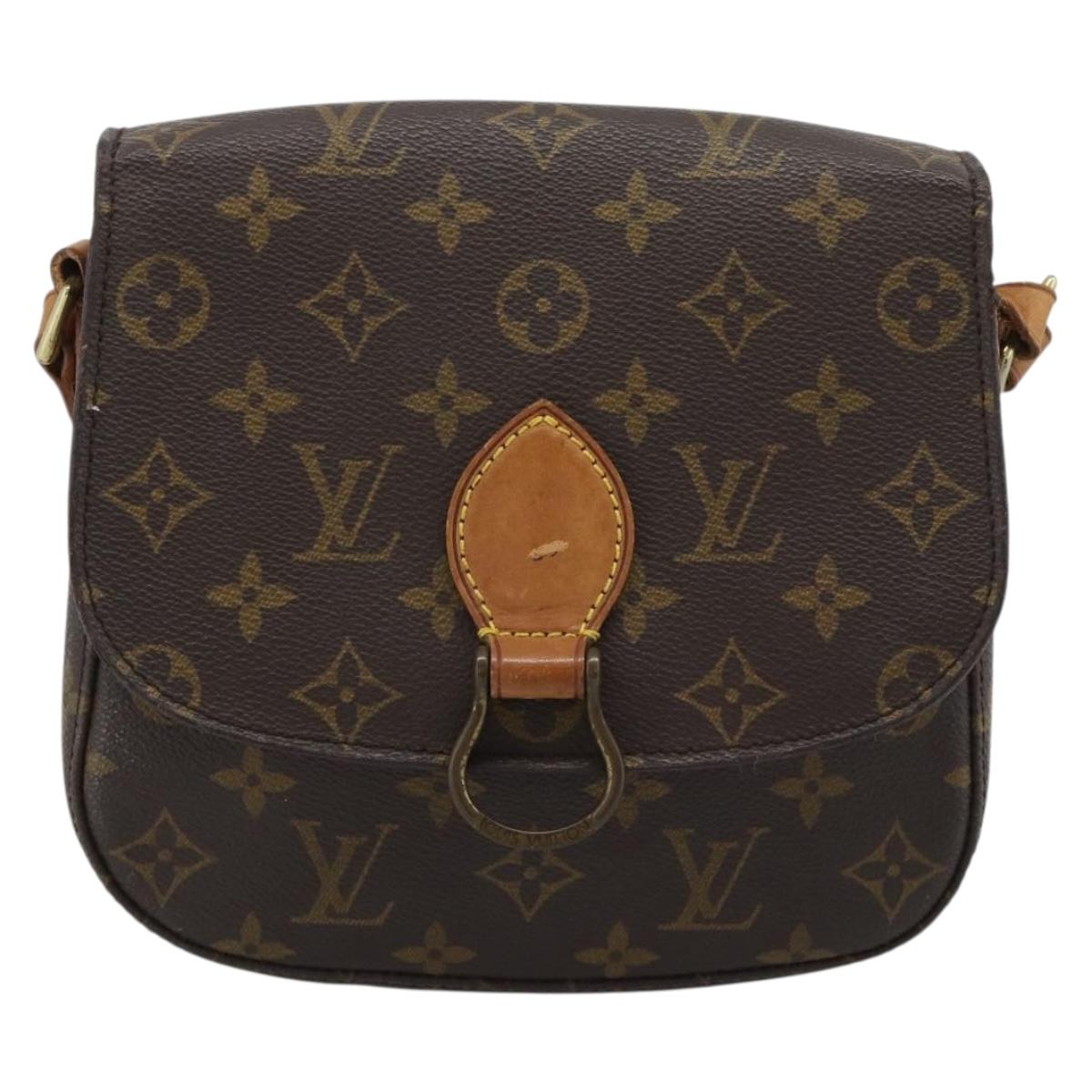 LOUIS VUITTON Monogram Saint Cloud MM Shoulder Bag M51243 LV Auth 192630