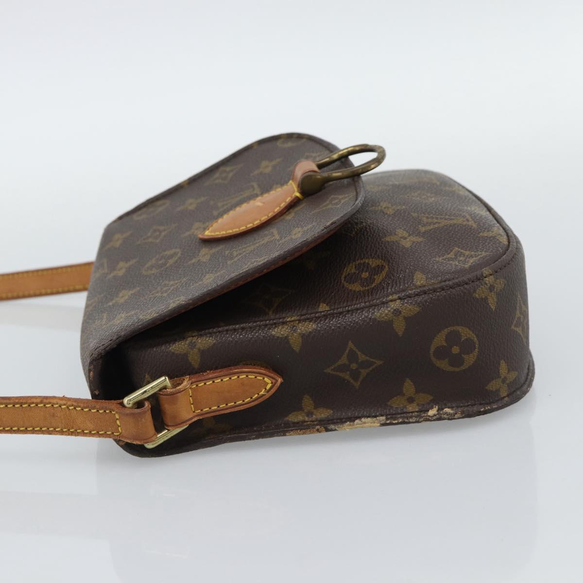 LOUIS VUITTON Monogram Saint Cloud MM Shoulder Bag M51243 LV Auth 192630