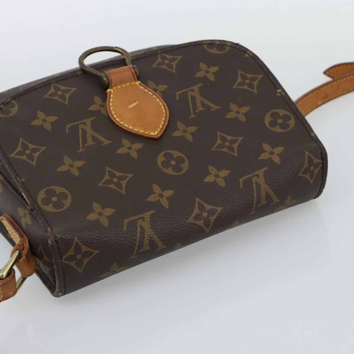 LOUIS VUITTON Monogram Saint Cloud MM Shoulder Bag M51243 LV Auth 192630