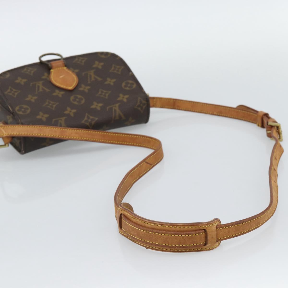 LOUIS VUITTON Monogram Saint Cloud MM Shoulder Bag M51243 LV Auth 192630