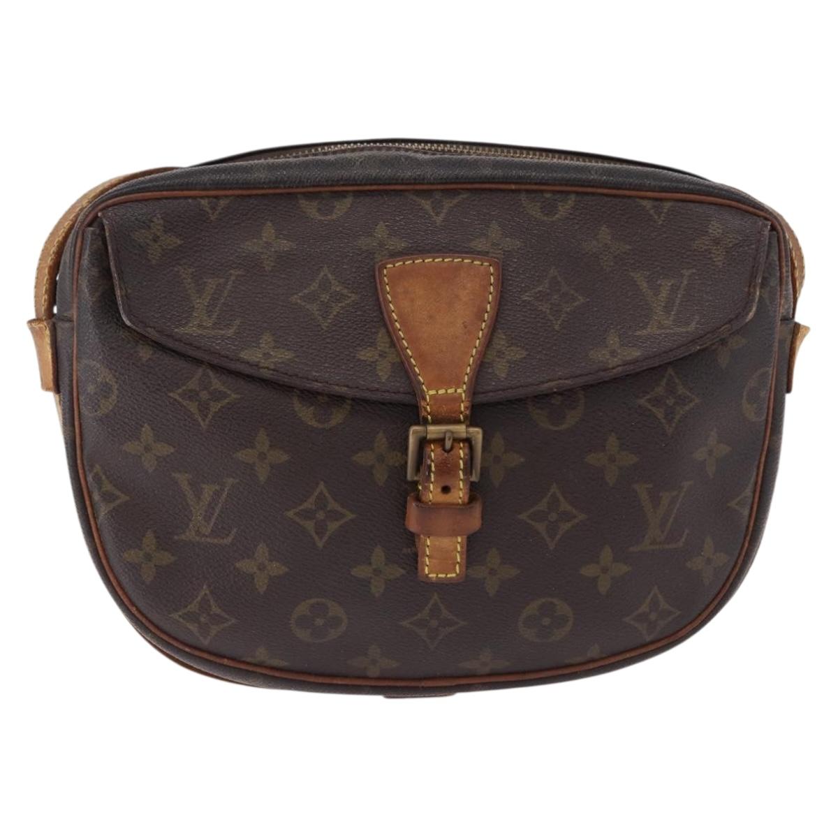 LOUIS VUITTON Monogram Jeune Fille MM Shoulder Bag M51226 LV Auth 192633