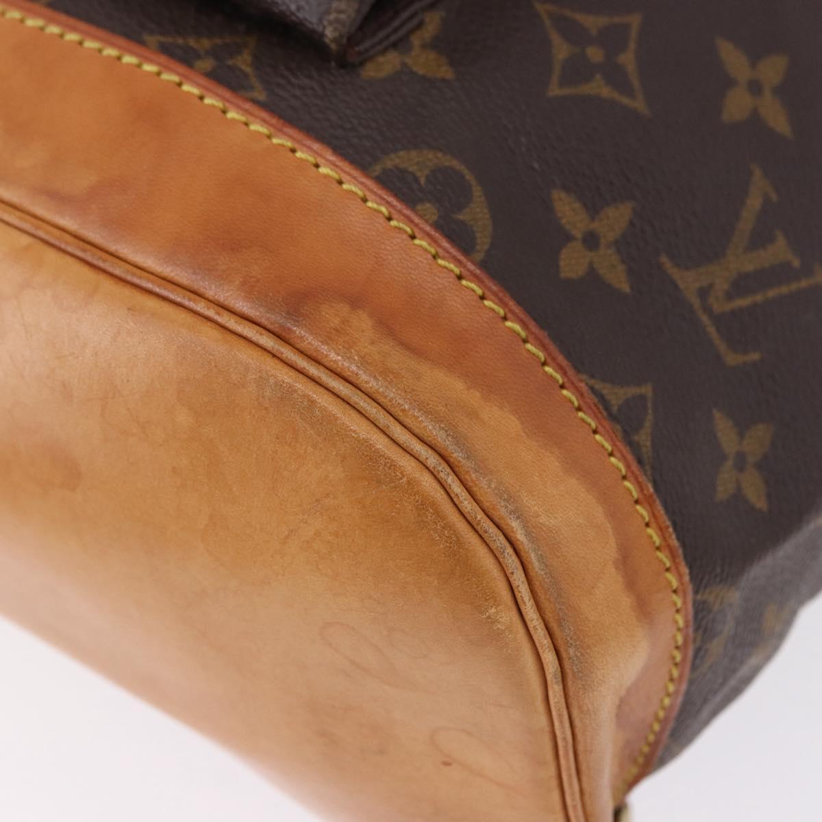 LOUIS VUITTON Monogram Montsouris GM Backpack M51135 LV Auth 192651A