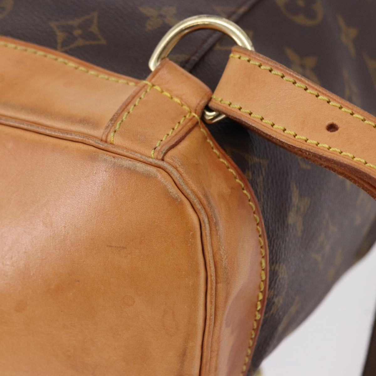 LOUIS VUITTON Monogram Montsouris GM Backpack M51135 LV Auth 192651A