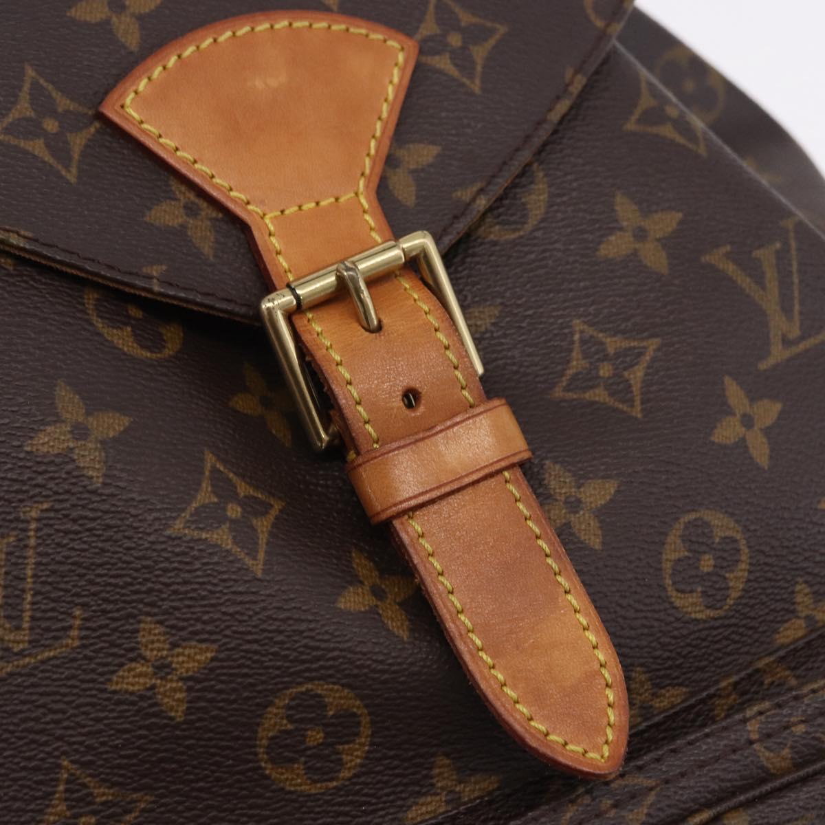 LOUIS VUITTON Monogram Montsouris GM Backpack M51135 LV Auth 192651A