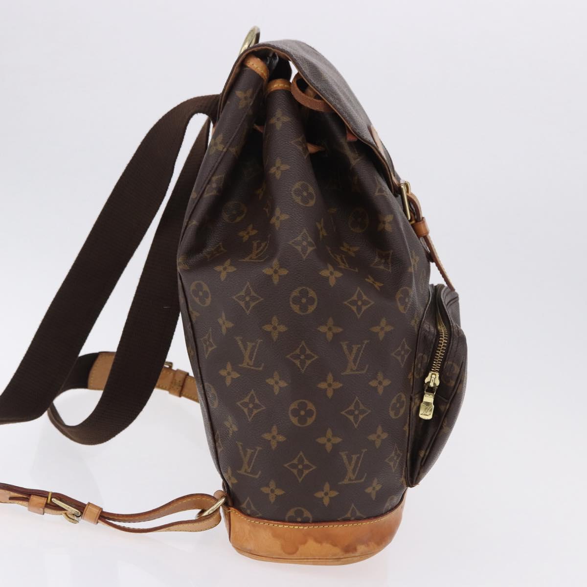 LOUIS VUITTON Monogram Montsouris GM Backpack M51135 LV Auth 192651A