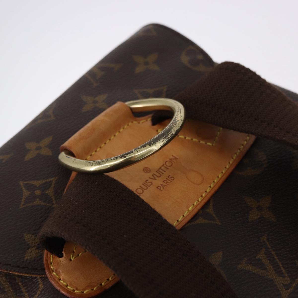 LOUIS VUITTON Monogram Montsouris GM Backpack M51135 LV Auth 192651A