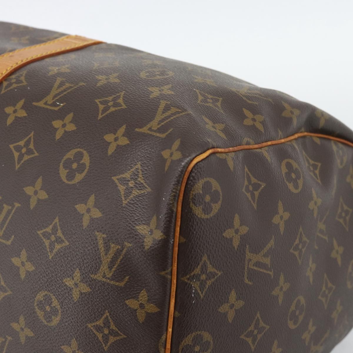 LOUIS VUITTON Monogram Keepall 50 Boston Bag M41426 LV Auth 192652