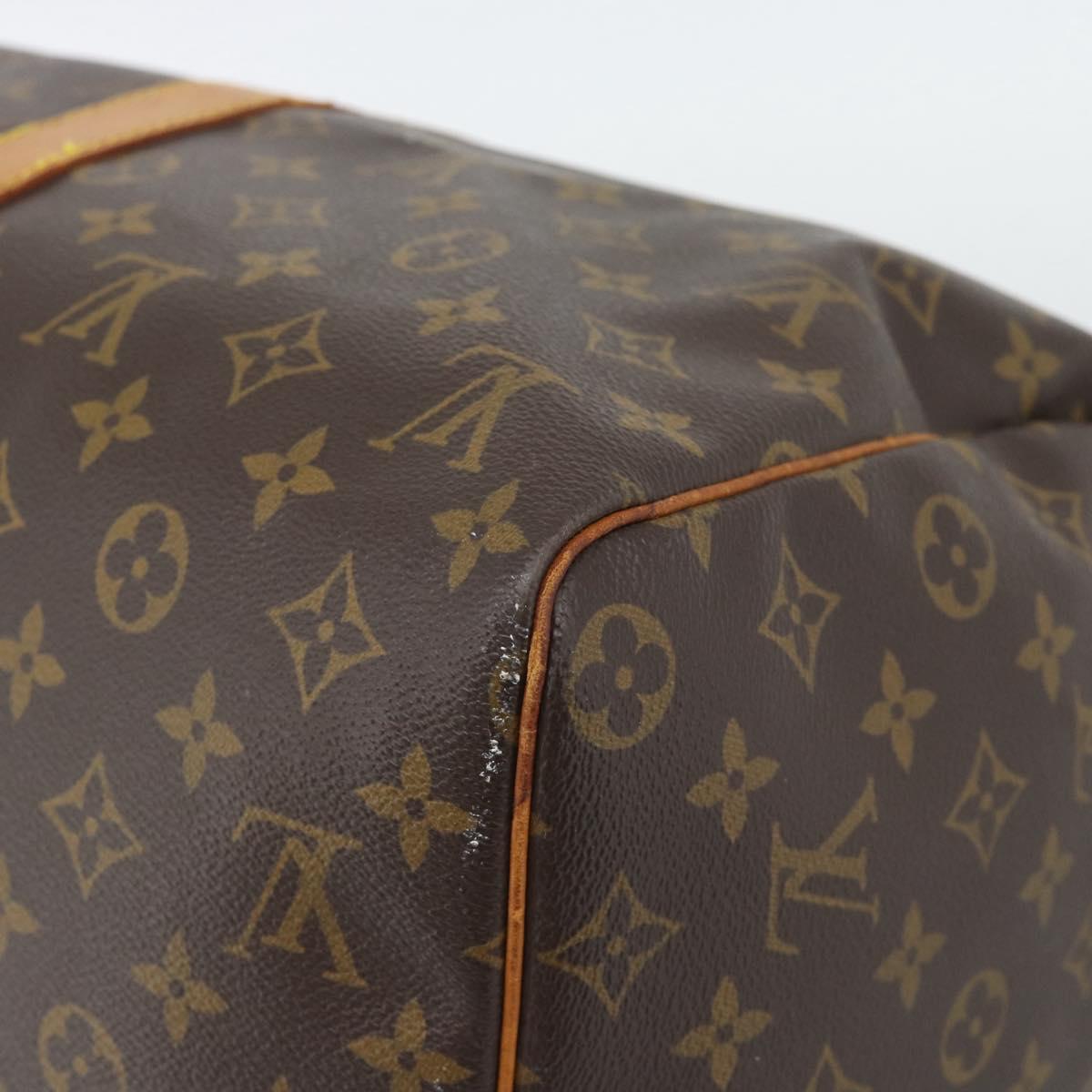 LOUIS VUITTON Monogram Keepall 50 Boston Bag M41426 LV Auth 192652