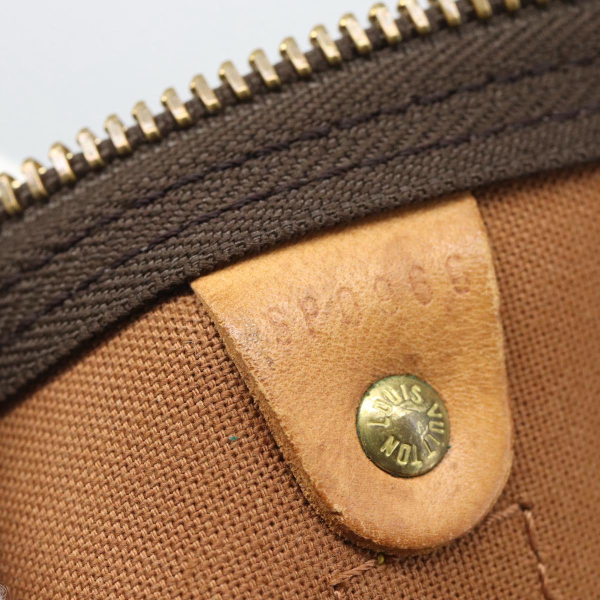 LOUIS VUITTON Monogram Keepall 50 Boston Bag M41426 LV Auth 192652