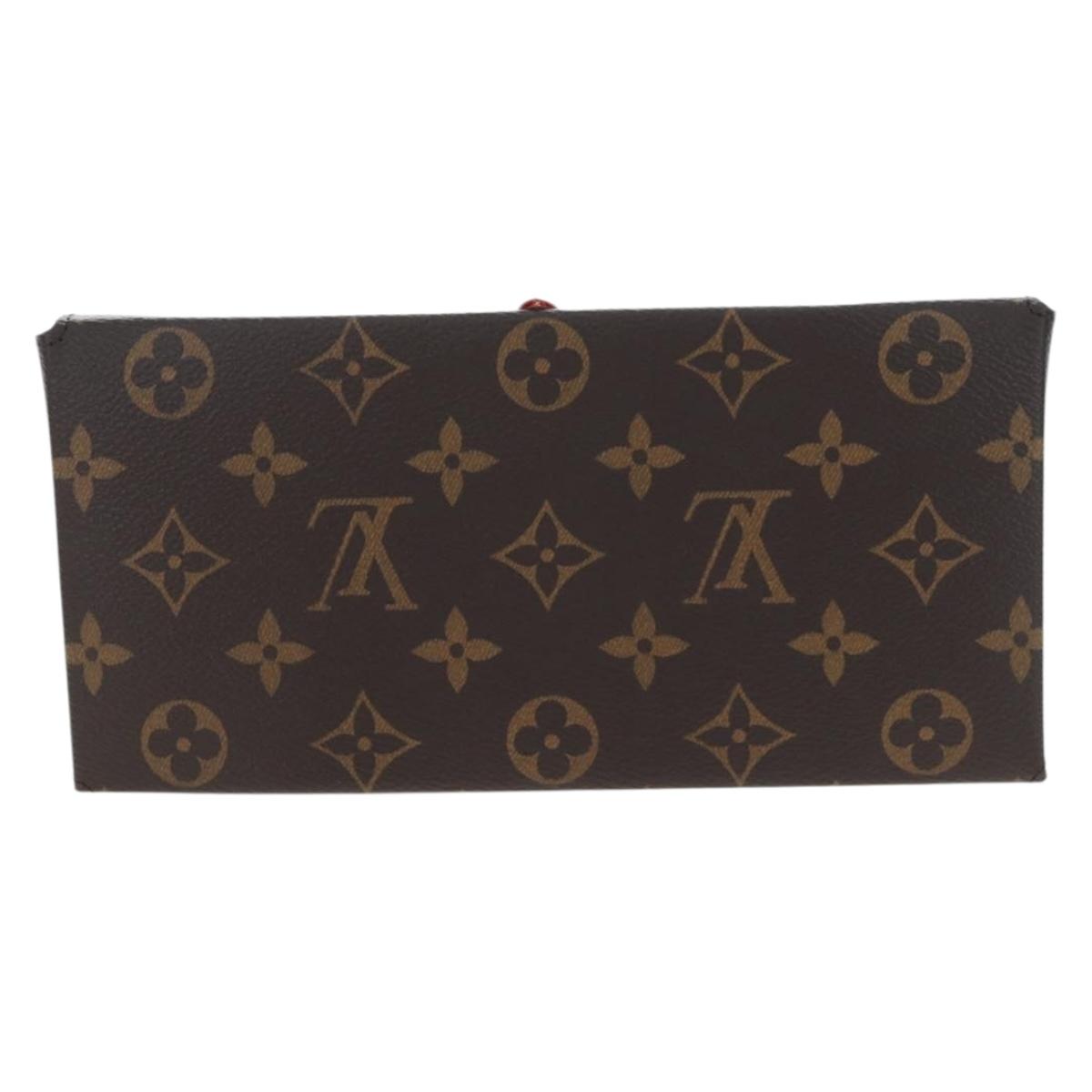 LOUIS VUITTON Monogram Etui6 Paille Accessory Case GI0477 LV Auth 192656M