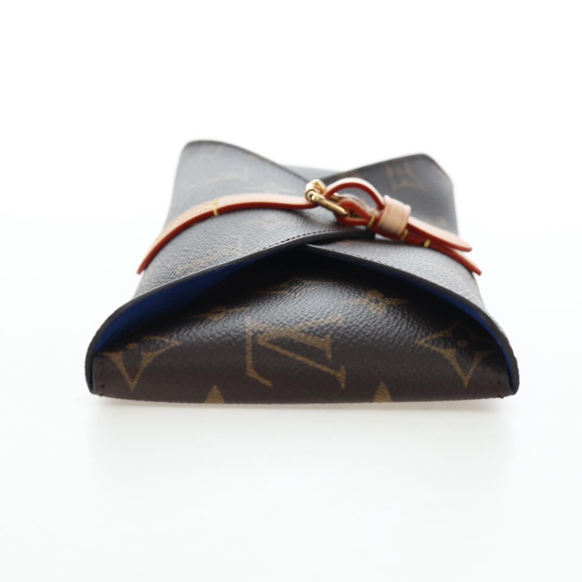 LOUIS VUITTON Monogram Etui6 Paille Accessory Case GI0477 LV Auth 192656M