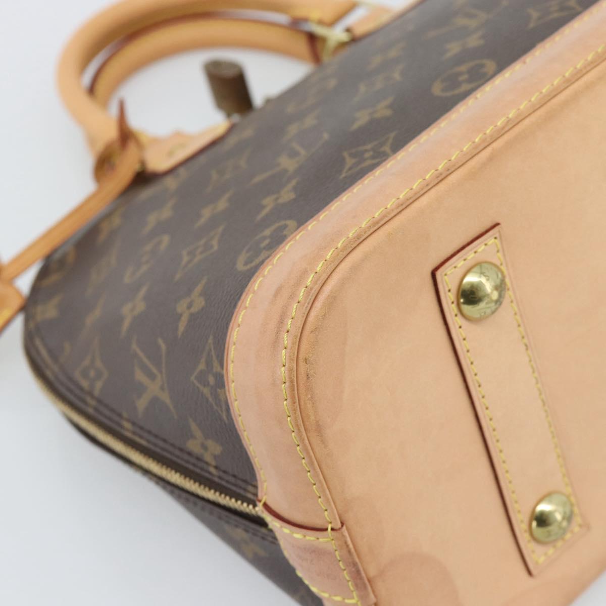 LOUIS VUITTON Monogram Alma PM Hand Bag M53151 LV Auth 192657V