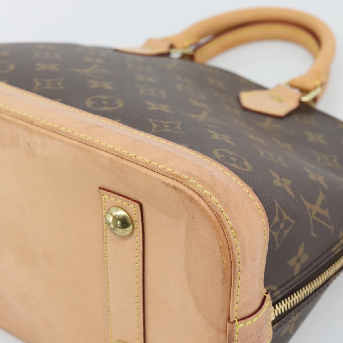 LOUIS VUITTON Monogram Alma PM Hand Bag M53151 LV Auth 192657V